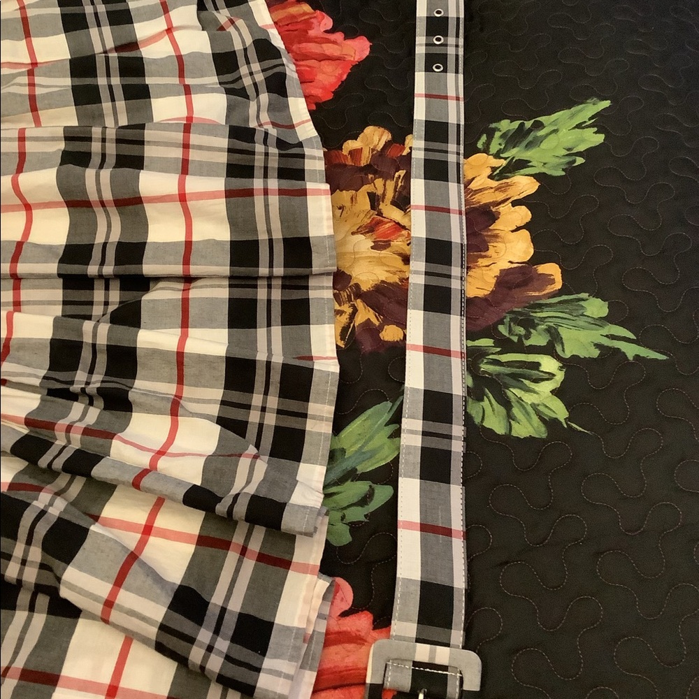 Trashy Diva white plaid Annette dress size 10 - Picture 3 of 8